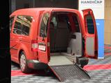 Volkswagen Caddy Behindertengerecht-Rampe - gebrauchte VW Caddy aus dem Jahr 2006