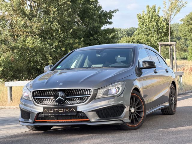 MERCEDES-BENZ CLA 220 d Shooting Brake 4Matic Orange AMG Night