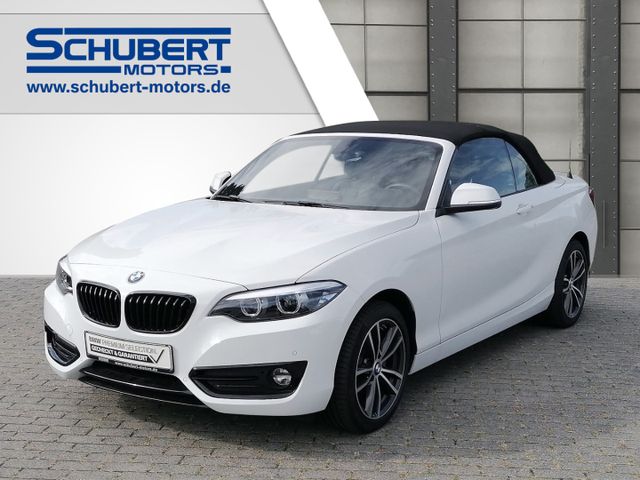 BMW 220 Sport Line Cabrio H&K NAVI Lenkradheizung