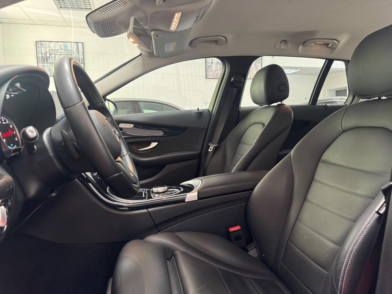 Mercedes-Benz C-Class T-MODELL AUTO NAVI CAM LEDER T-WINKEL 8-F, миниатюра 16