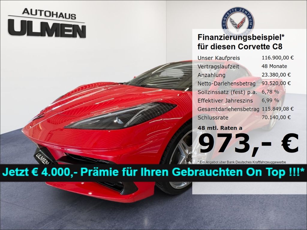 Corvette C8 Stingray Cabriolet 3LT Voll jetzt leasen ab €