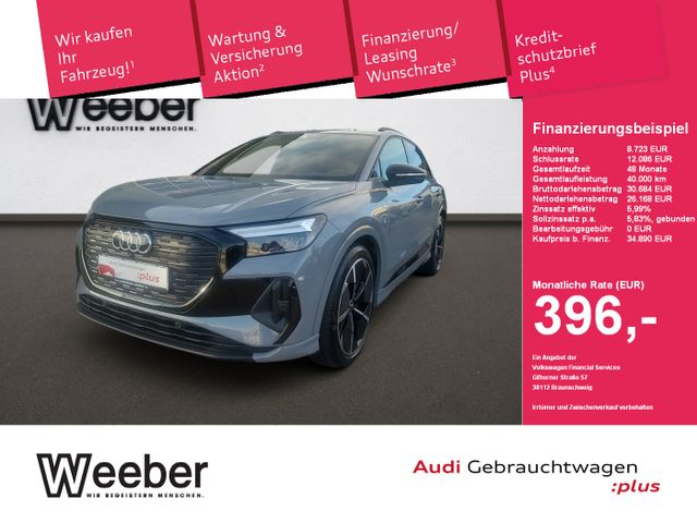 Audi Q4 40 e-tron basis HeadUp AHK Navi LED Leder