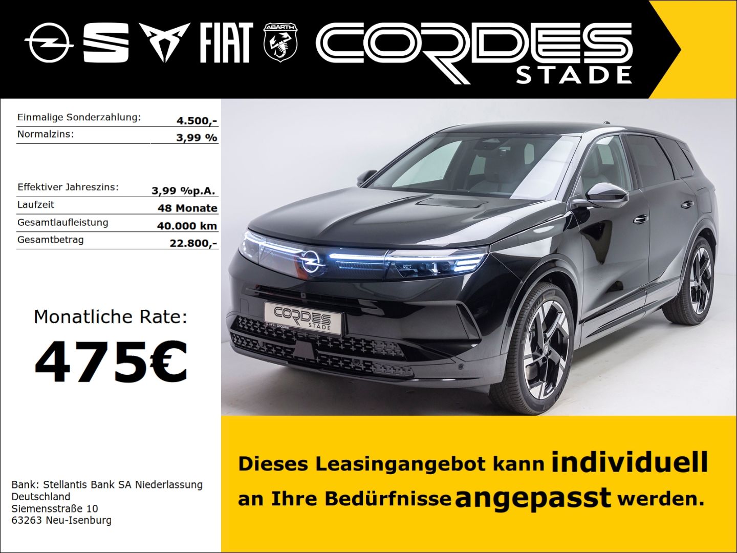 Opel Grandland 1.6 Plug-in-Hybrid  Ultimate Automatik