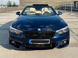 BMW 440i xDr. Cabrio M Sport*Tansanitblau*HUD*H/K - blaue BMW 440