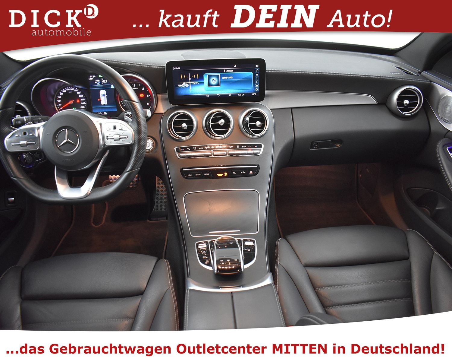 MERCEDES-BENZ C300de 2X AMG Line NIGHT+MEMO+STDHZ+LED+BURM+AHK - Image 8