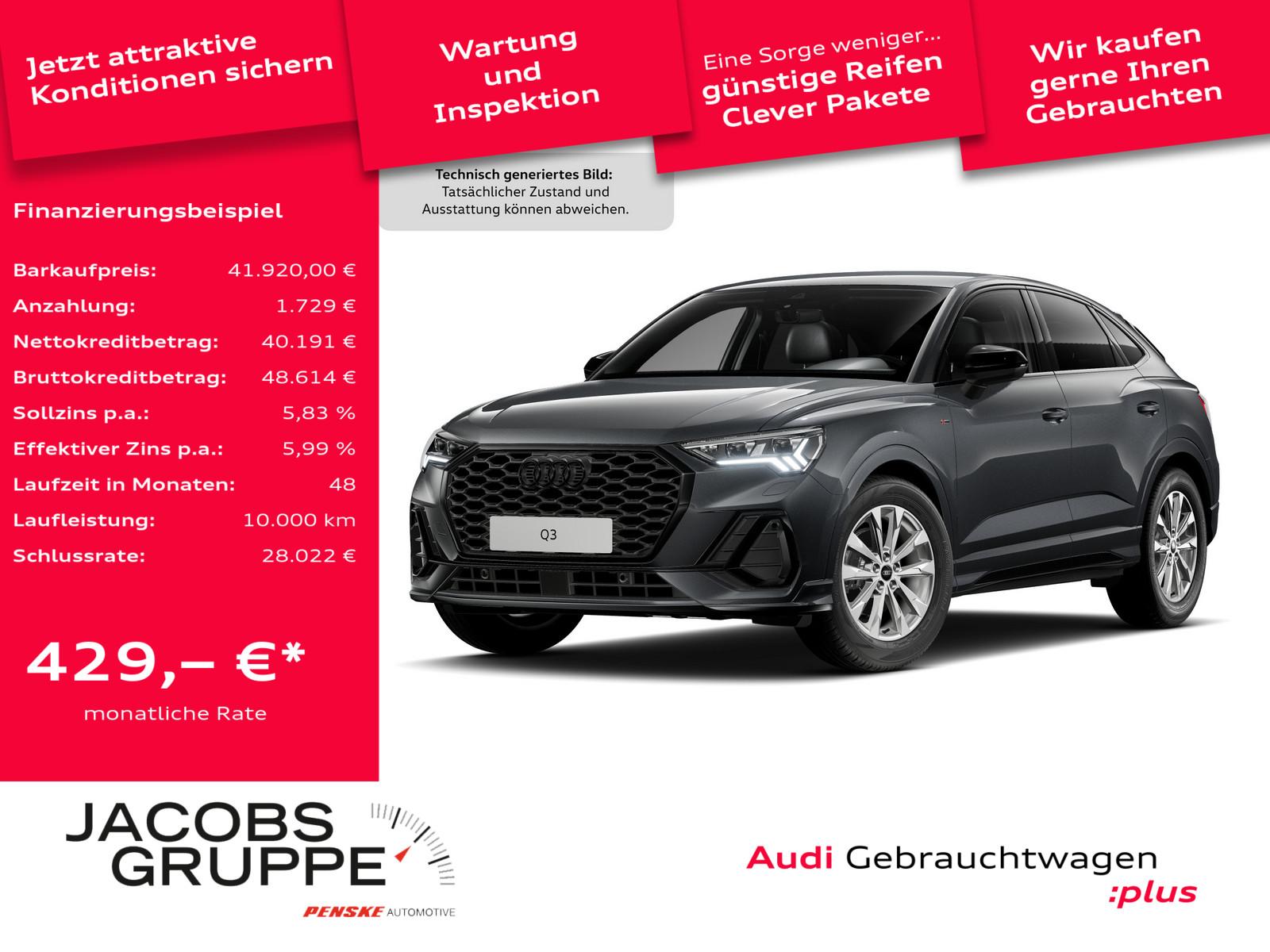 Audi Q3 Sportback 35 TDI S line MatrixLED*Kamera*Navi