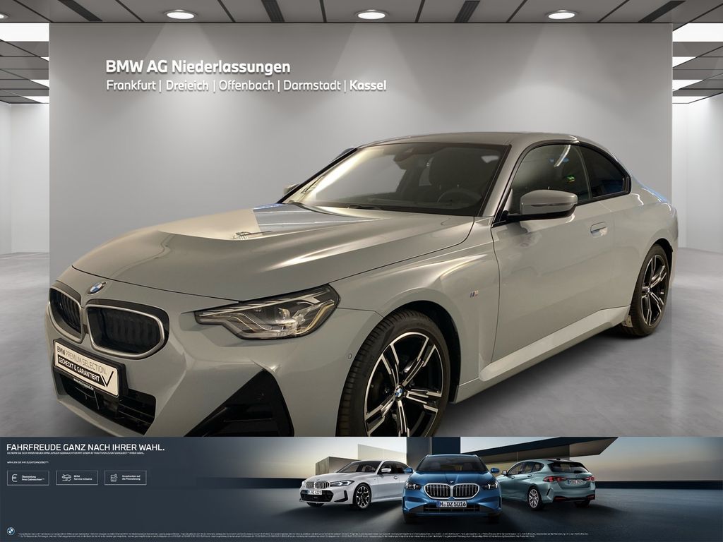 BMW 218i Coupé M Sport Navi AHK Kamera HiFi LED