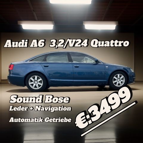 Audi A6.3.2*V6*24V*QUATTRO.4x4*NAVI.LEDER"SOUND"BOSE"