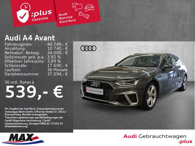 A4 Avant 40 TDI S LINE S TRONIC LED+MMI NAVI+VC+