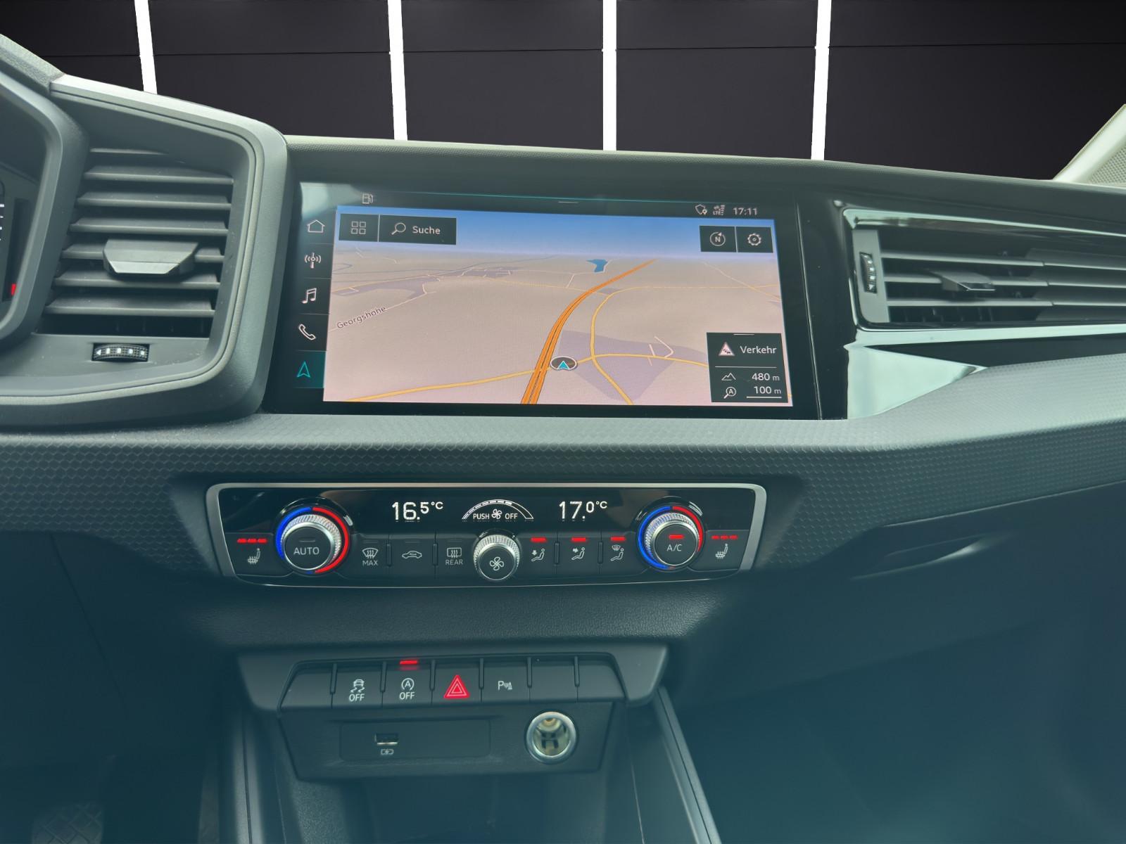 Audi A1 Sportback 30 TFSI advanced, NAVI, SHZ, ALLWET, миниатюра 13