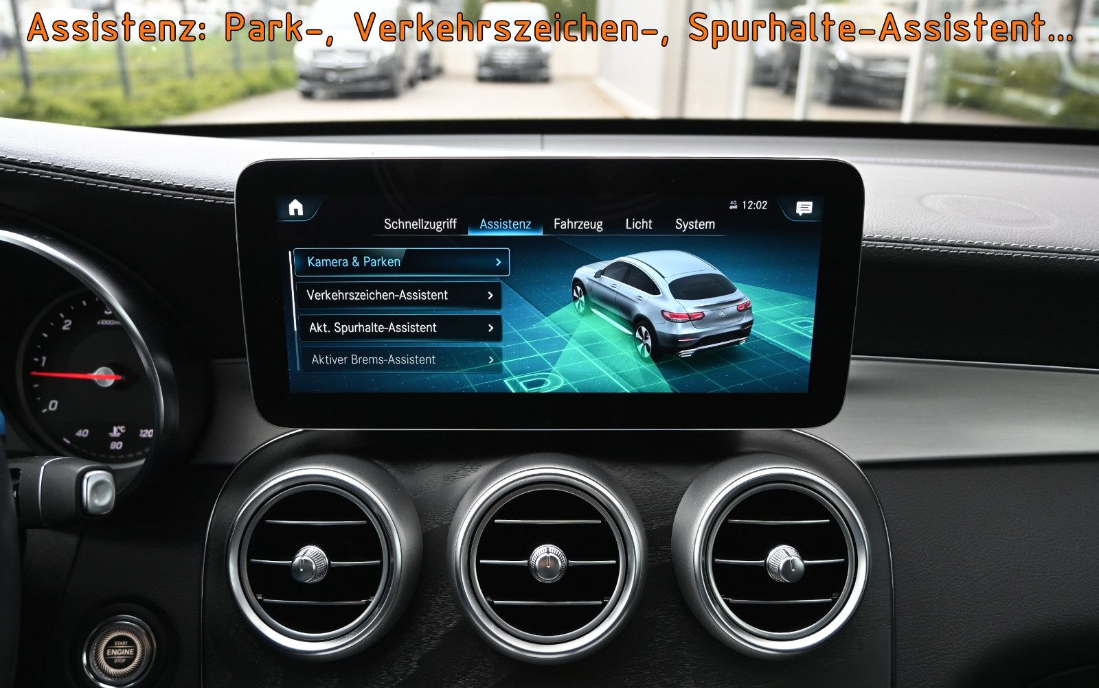 Fahrzeugabbildung Mercedes-Benz GLC 300 d 4M. Coupé NIGHT °ACC°AHK°360°STANDHEIZ