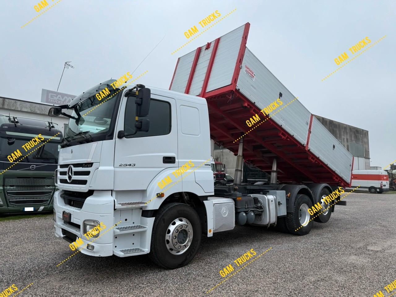 Mercedes-Benz Axor 2543 KIPPER 6.50m EPS RETARDER EU5