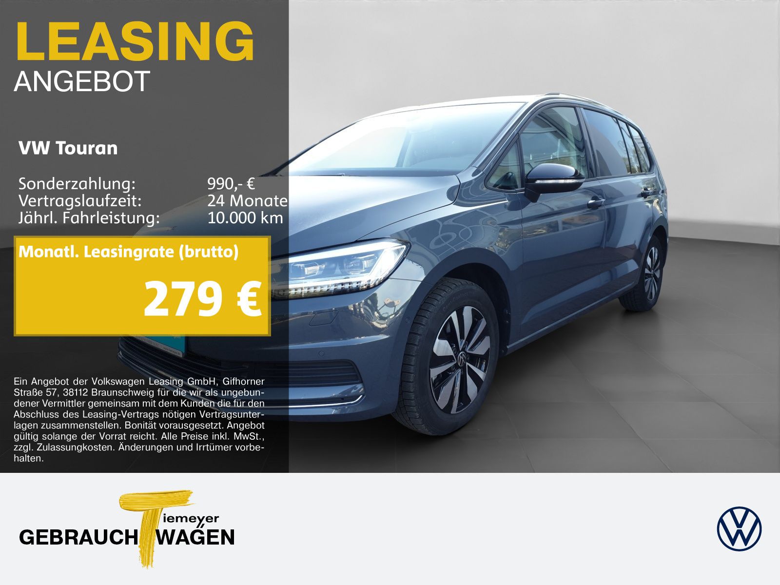 Volkswagen Touran 1.5 TSI DSG GOAL IQ.LIGHT 7SITZE AHK