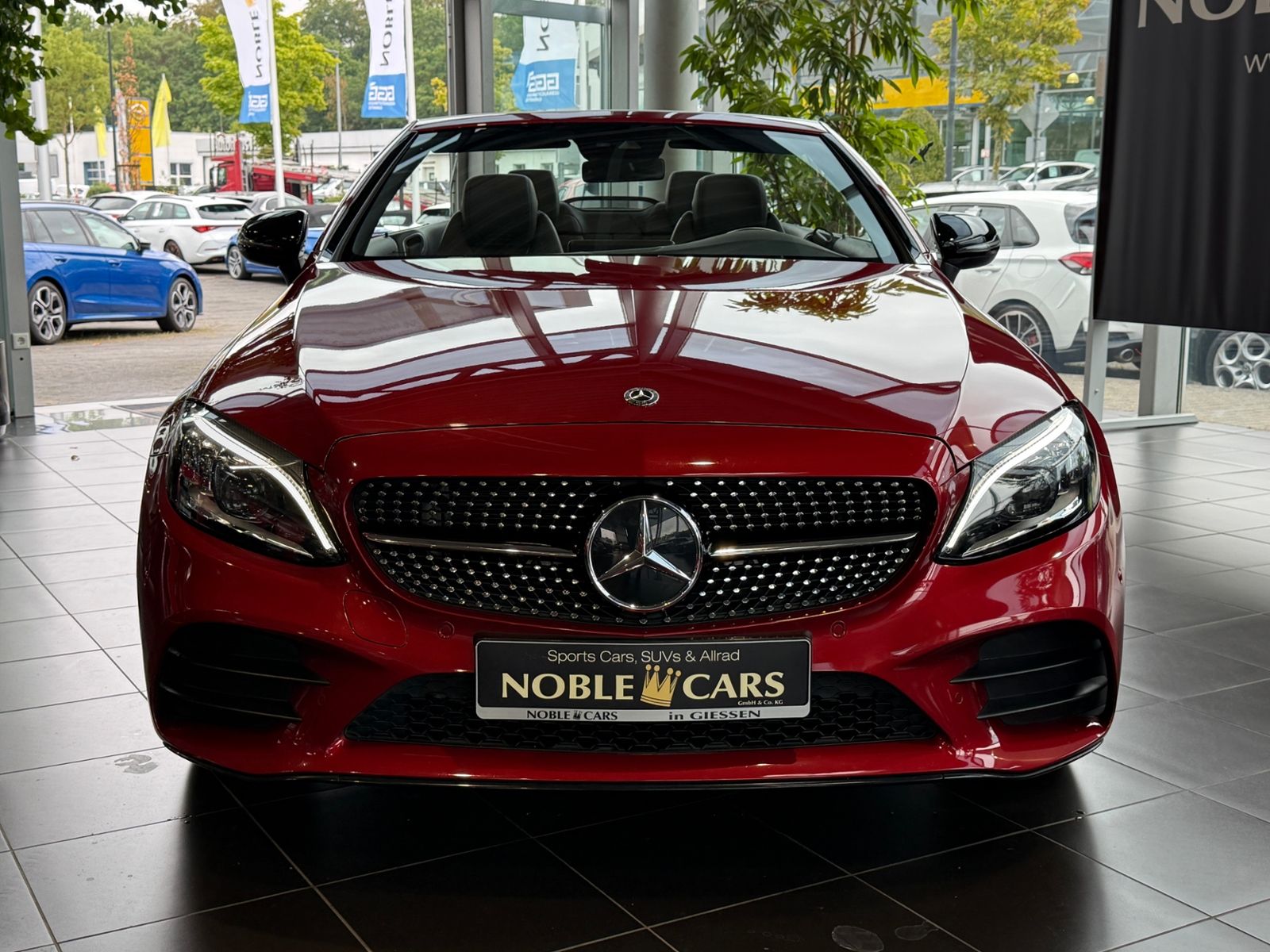 Fahrzeugabbildung Mercedes-Benz C 200 Cabrio AMG NIGHT Navi Rückfahr KAM Sounds.