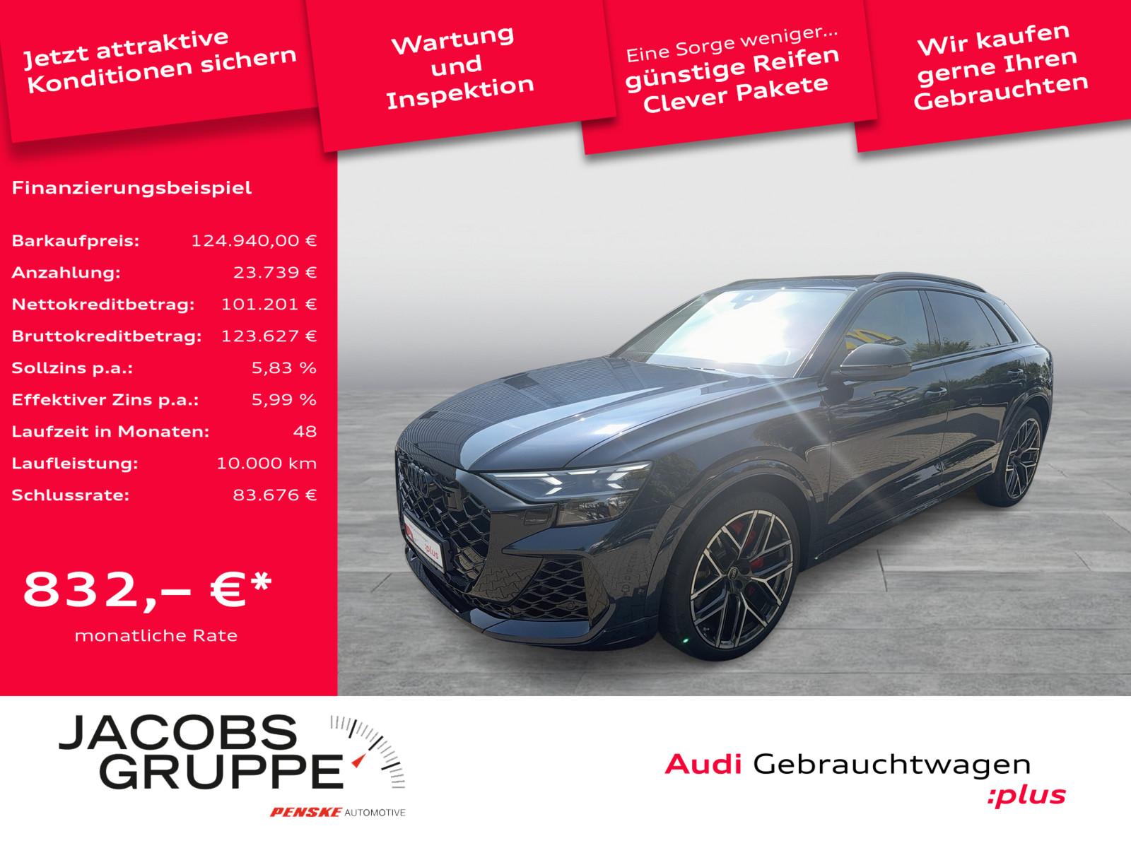 Audi RSQ8 Facelift/Black+/RS-AGA/Laser/Night/Pano/360