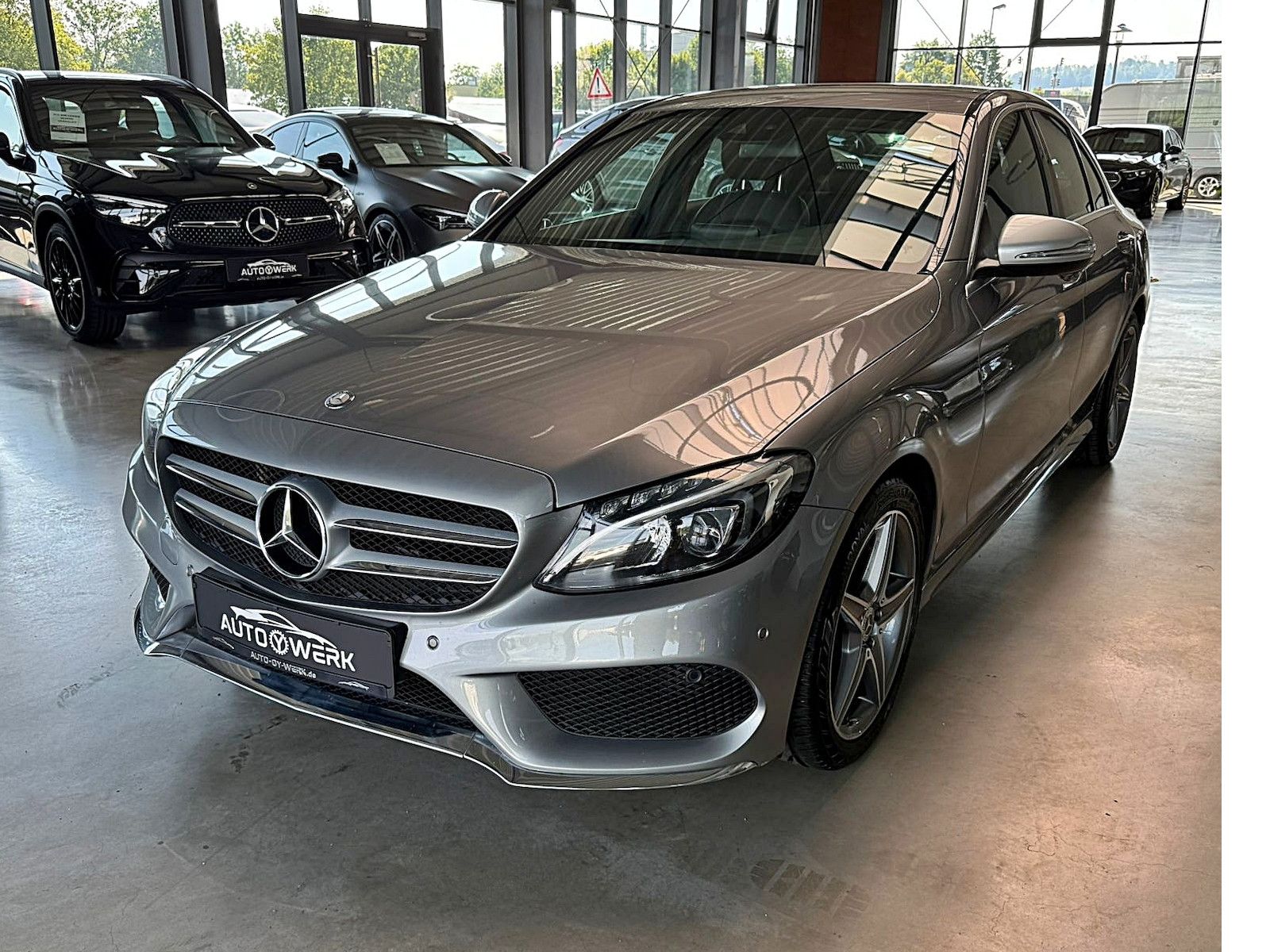 MERCEDES-BENZ C 200 d AMG BlueTec Alarm Totwinkel Spurhalte