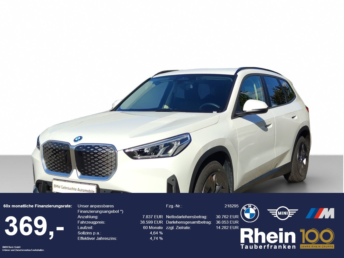 BMW iX1 xDrive30 AHK CAM M-Fwk SH NAVI PRIVACY foto 1
