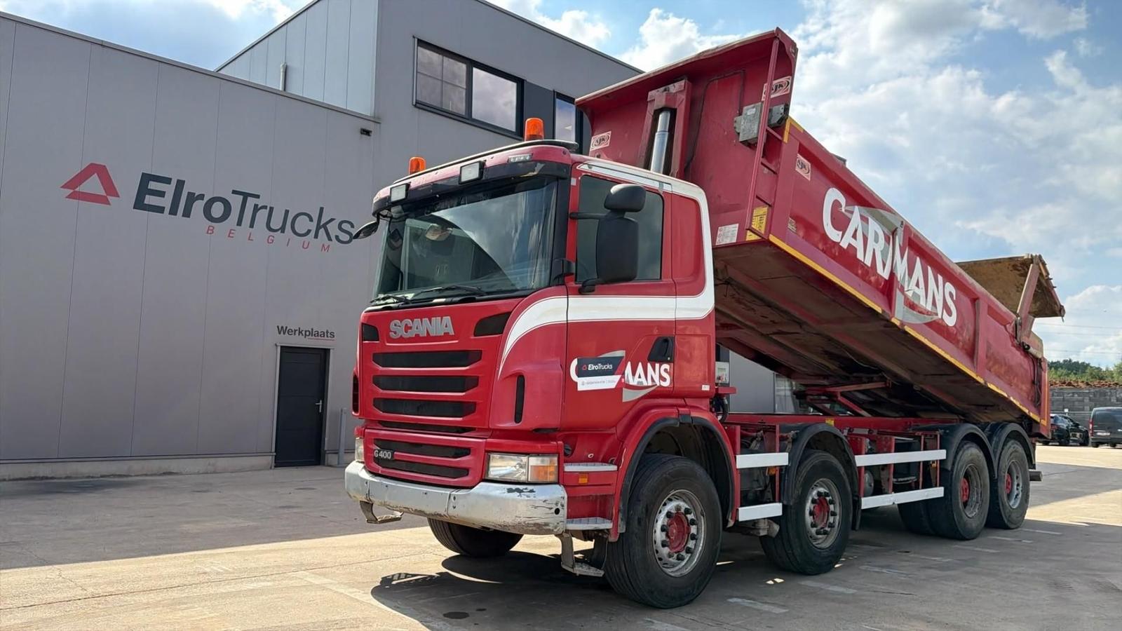 Scania G 400 (GRANDES EJES / BELGIAN TRUCK / COCHE BELG