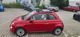 Fiat 500*Lounge*Automatik*Pano*Schiebedach*Tempo*PDC* - Fiat 500: Rot, Schiebedach