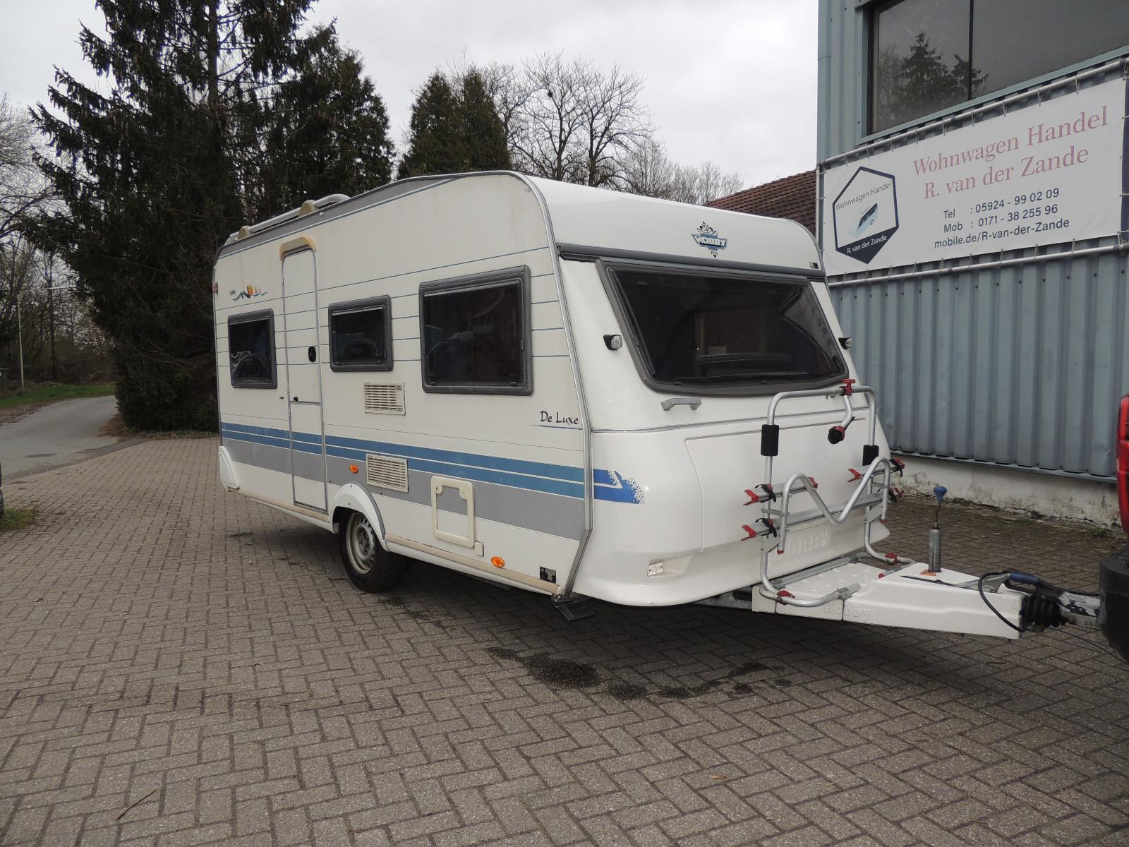 Hobby De Luxe 450- Vorzelt-WC-100KM/h-1350KG