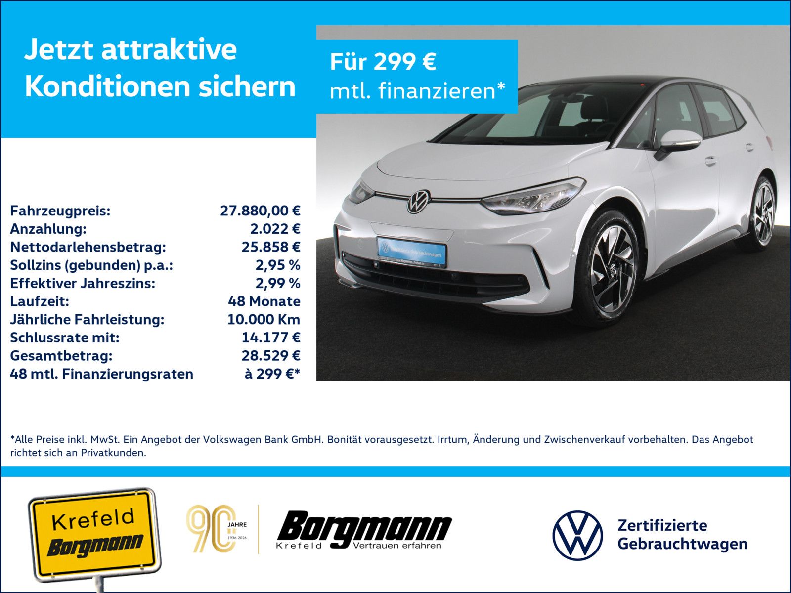 Volkswagen ID.3 Pro LED ACC NAVI KAMERA SHZ PDC KEYLESS foto 1