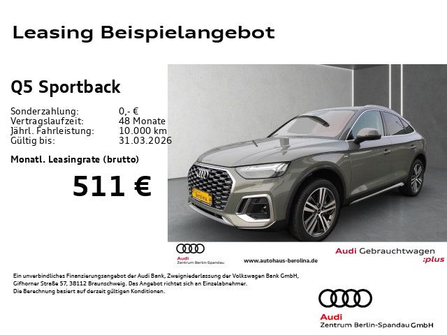 Audi Q5 Sportback 50 TFSI e qu. S line S tronic *ACC*