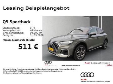 Audi Leasingangebot: Audi Q5 Sportback 50 TFSI e qu. S line S tronic *ACC*