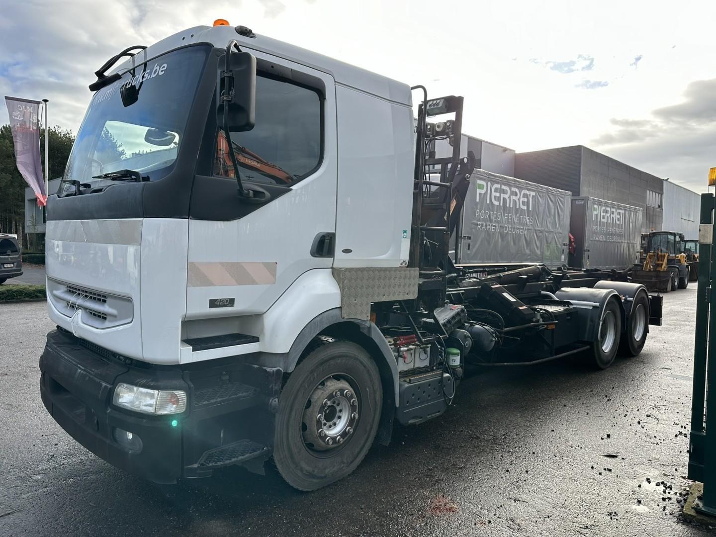 Renault PREMIUM 420 DCI 6x2 - ABROLLKIPPER HIAB LHT 260