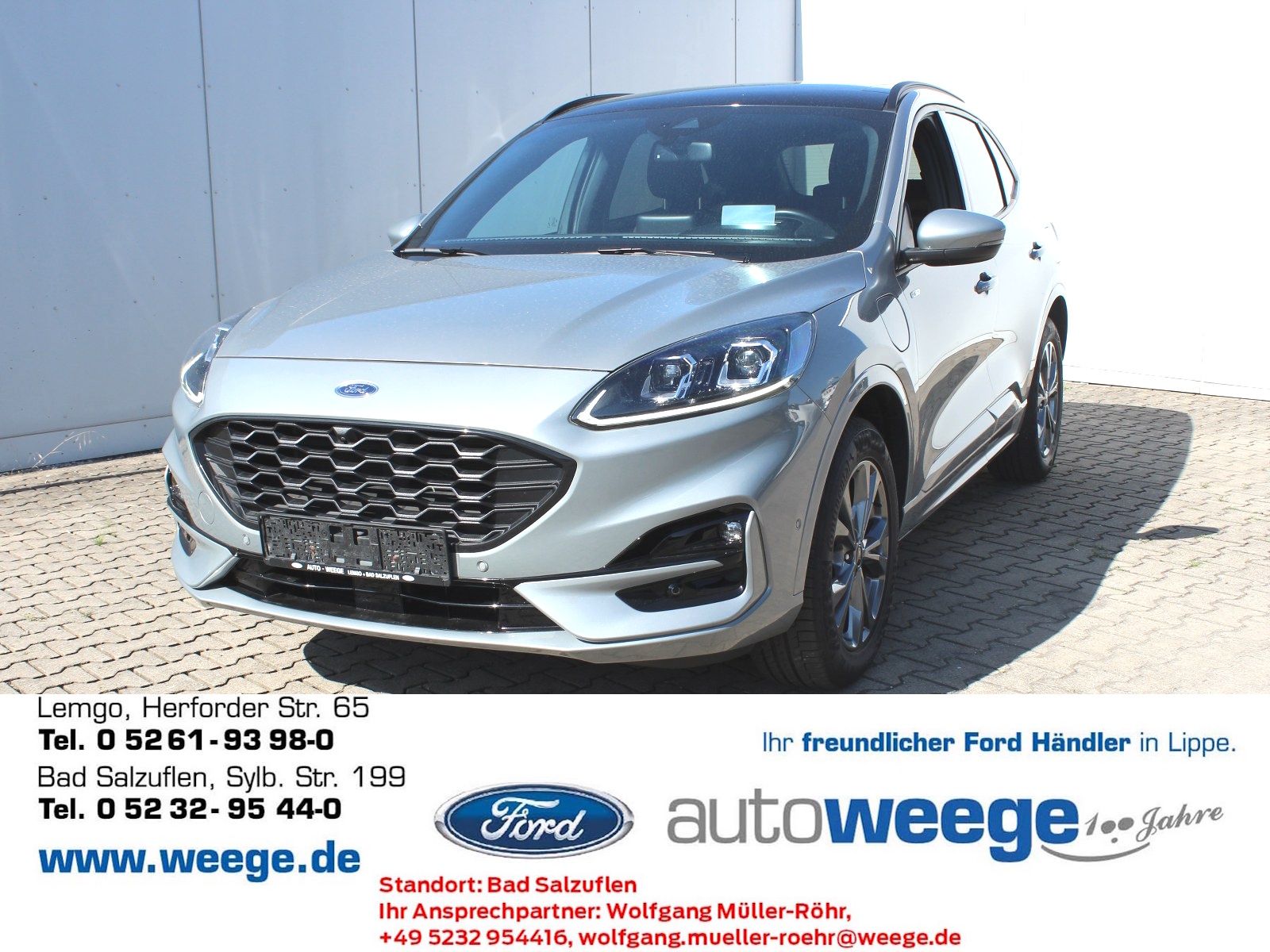 Fahrzeugabbildung Ford Kuga Plug-In Hybrid ST-Line 2,5 Duratec