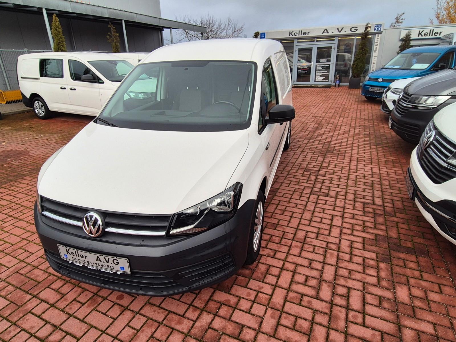 Volkswagen Caddy Maxi Kasten 2,0TDI, Heckflügelt. AHK,Navi
