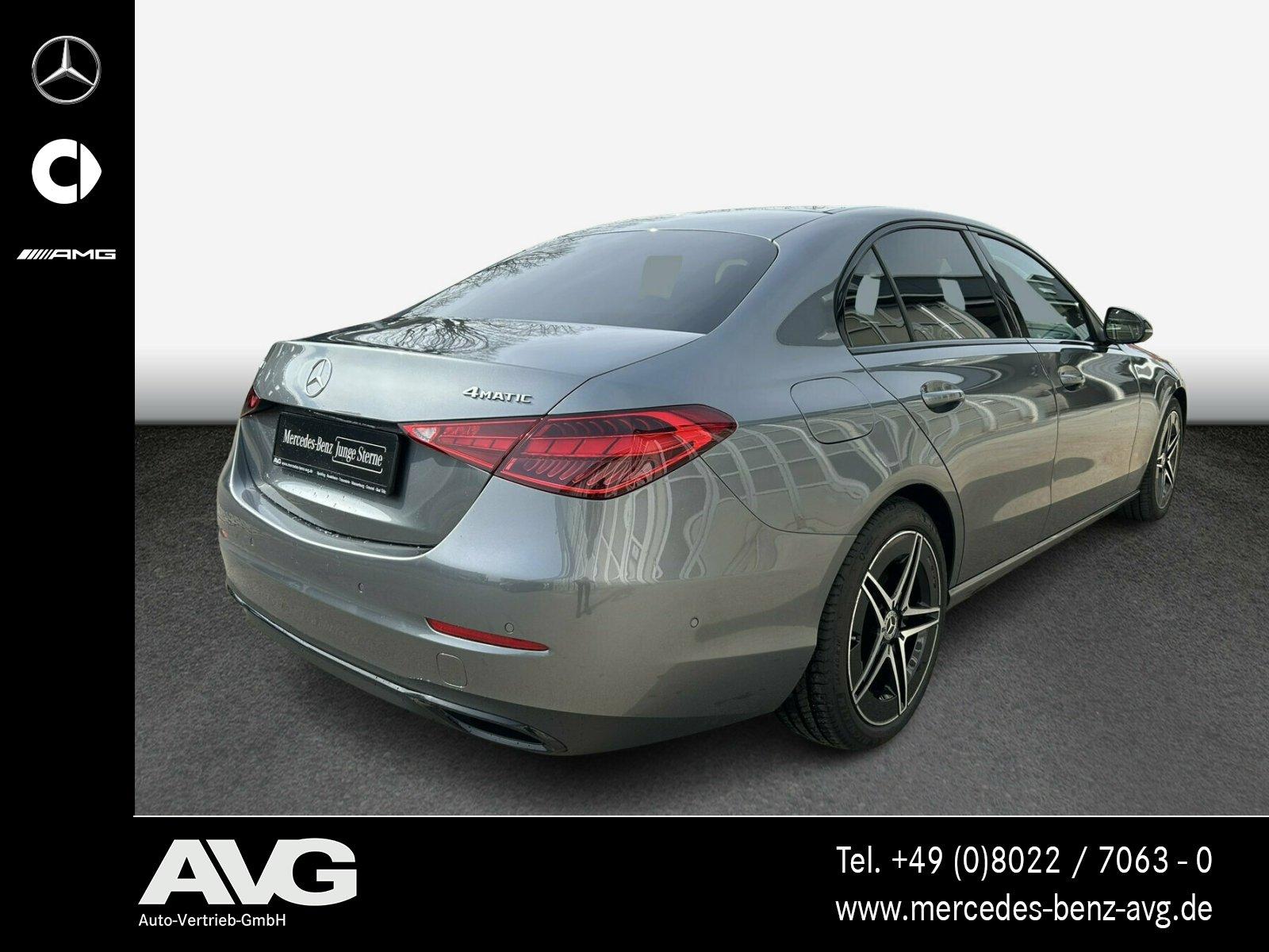 Mercedes-Benz C 300 4MATIC Avantgarde AHK Memory Sound AMG18"