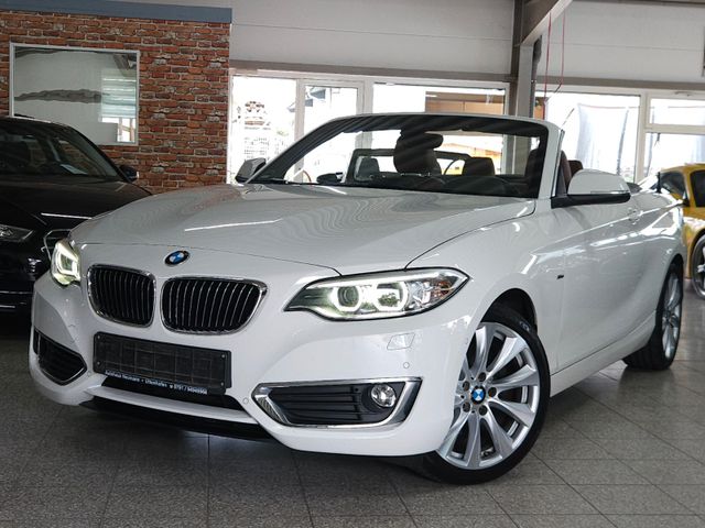 BMW 220 d Cabrio Luxury-Automatik-Leder-Navi-Xenon