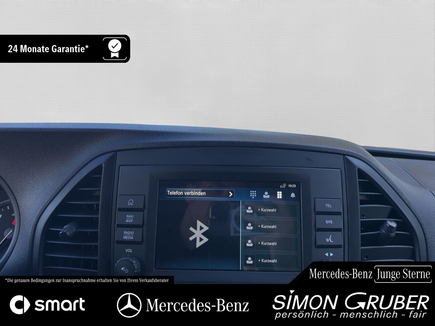 Fahrzeugabbildung Mercedes-Benz Vito 114 Tourer extralang Navi Kamera 8 Sitzer