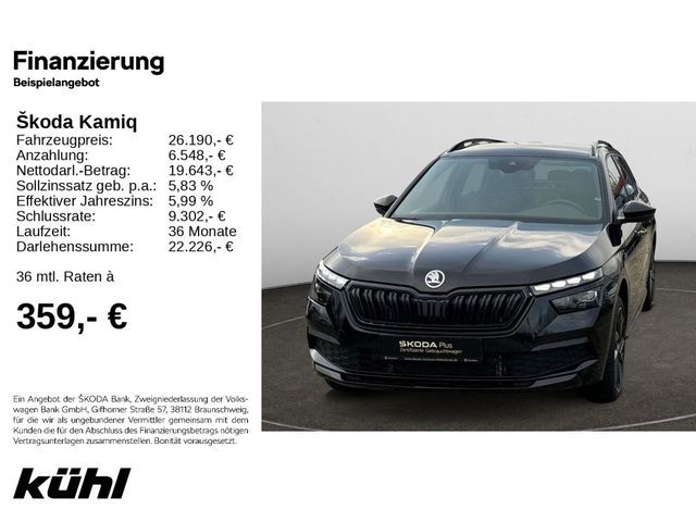 Skoda Kamiq 1.0 TSI DSG Monte Carlo Navi, LED