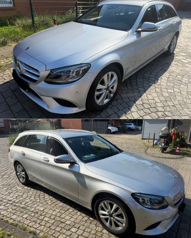 MERCEDES-BENZ C 200 d T-Navi-BT-RFK-TWA-Carplay-ACC-TÜVNEU-LED