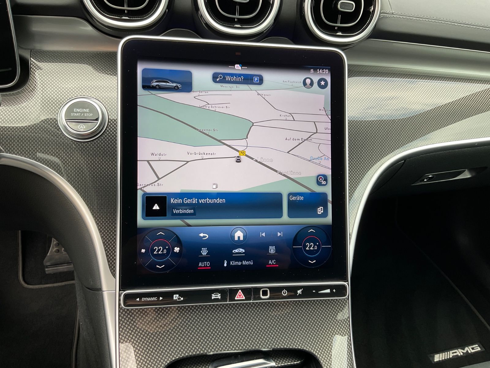 Fahrzeugabbildung Mercedes-Benz C 220 d T Autom.AHK,Kamera,AMG,Carplay