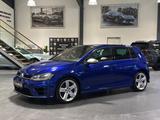 Volkswagen Golf 2.0 TSI DSG 4M R 2.HA/PANO/R-CAM/NO OPF/ACC - mit Benzin-Antrieb: Blau, Vollleder