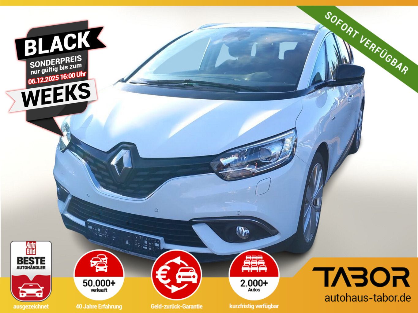 Renault Grand Scenic IV TCe 140 EDC Limited 7-S Nav PDC