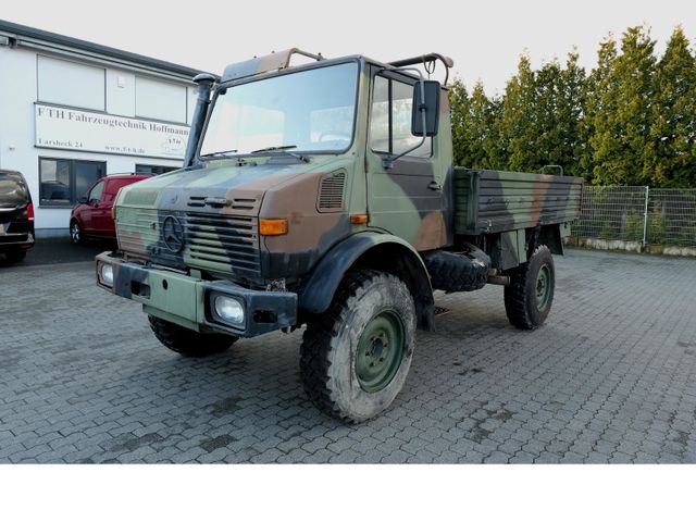 Unimog U 1300 L Turbo OM 366 Pritsche schnelle Achsen