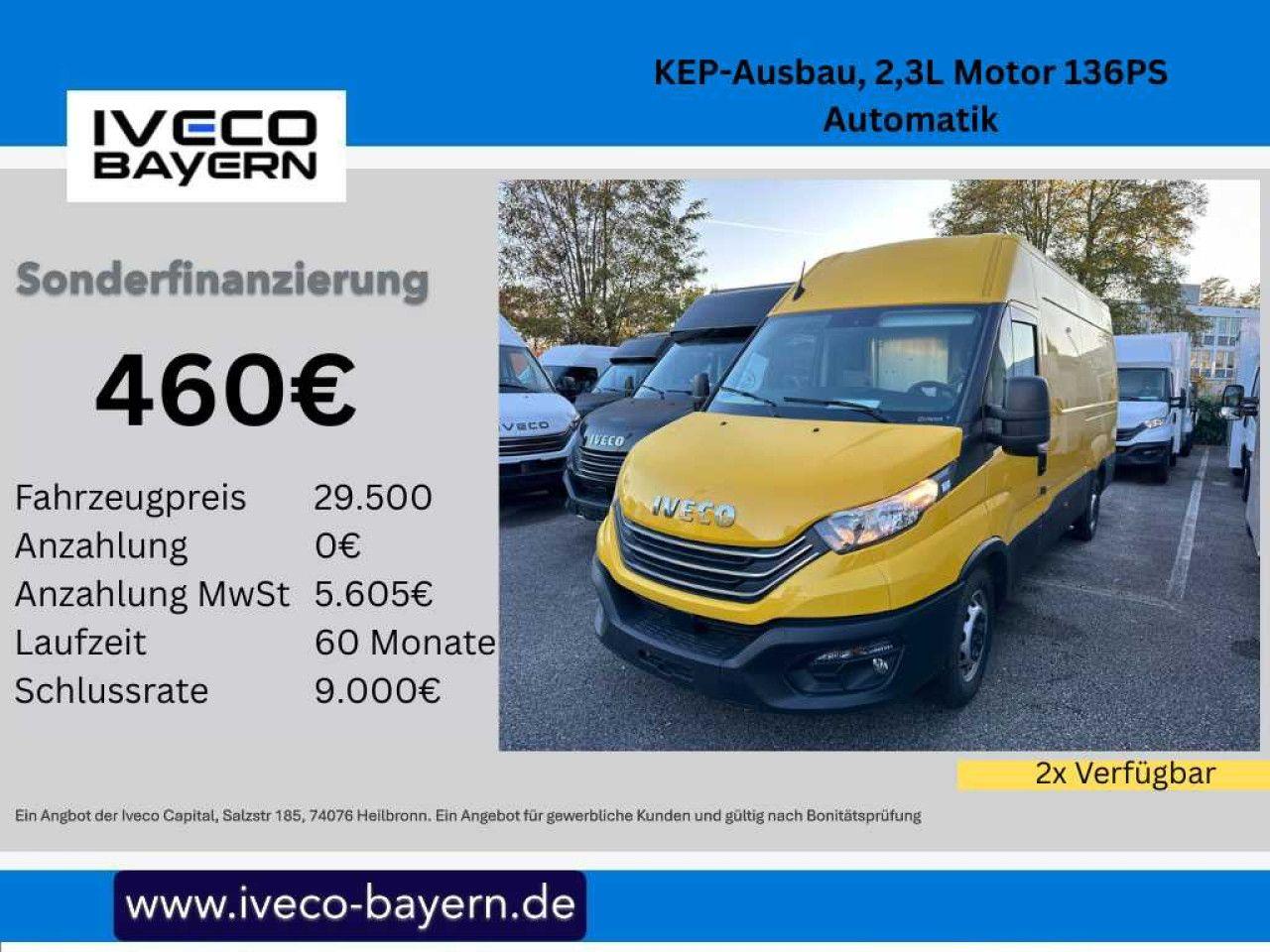 Iveco Daily 35S14A8V KEP-Ausbau, 2x Verfügbar