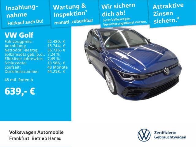 Volkswagen Golf VIII R DSG Alu19" Navi Leder Anschlußgarant