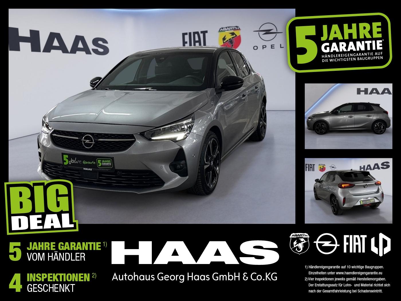 Opel Corsa F 1.2 GS Alcantara Tempomat, Sitzheizung