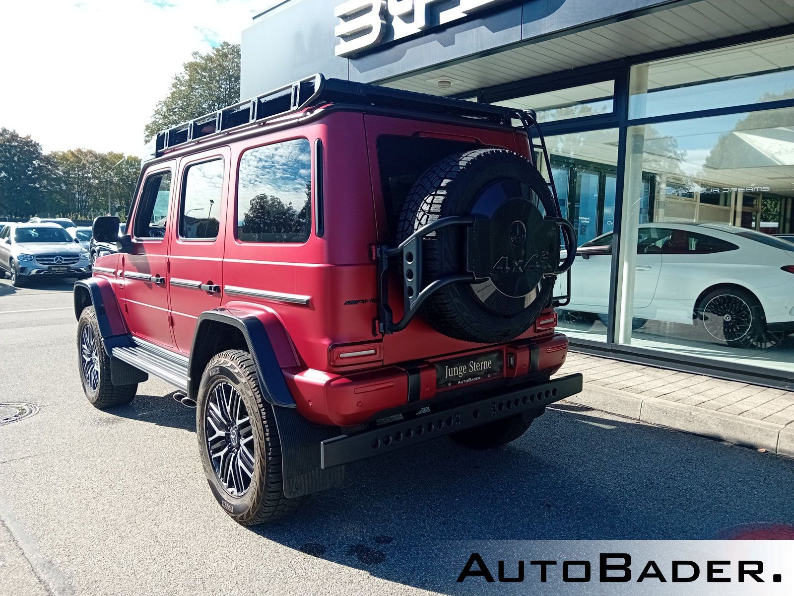 Mercedes-Benz G 63 4x4² NIGHT Kirschholz Dachträger CARBON TV imagem 2