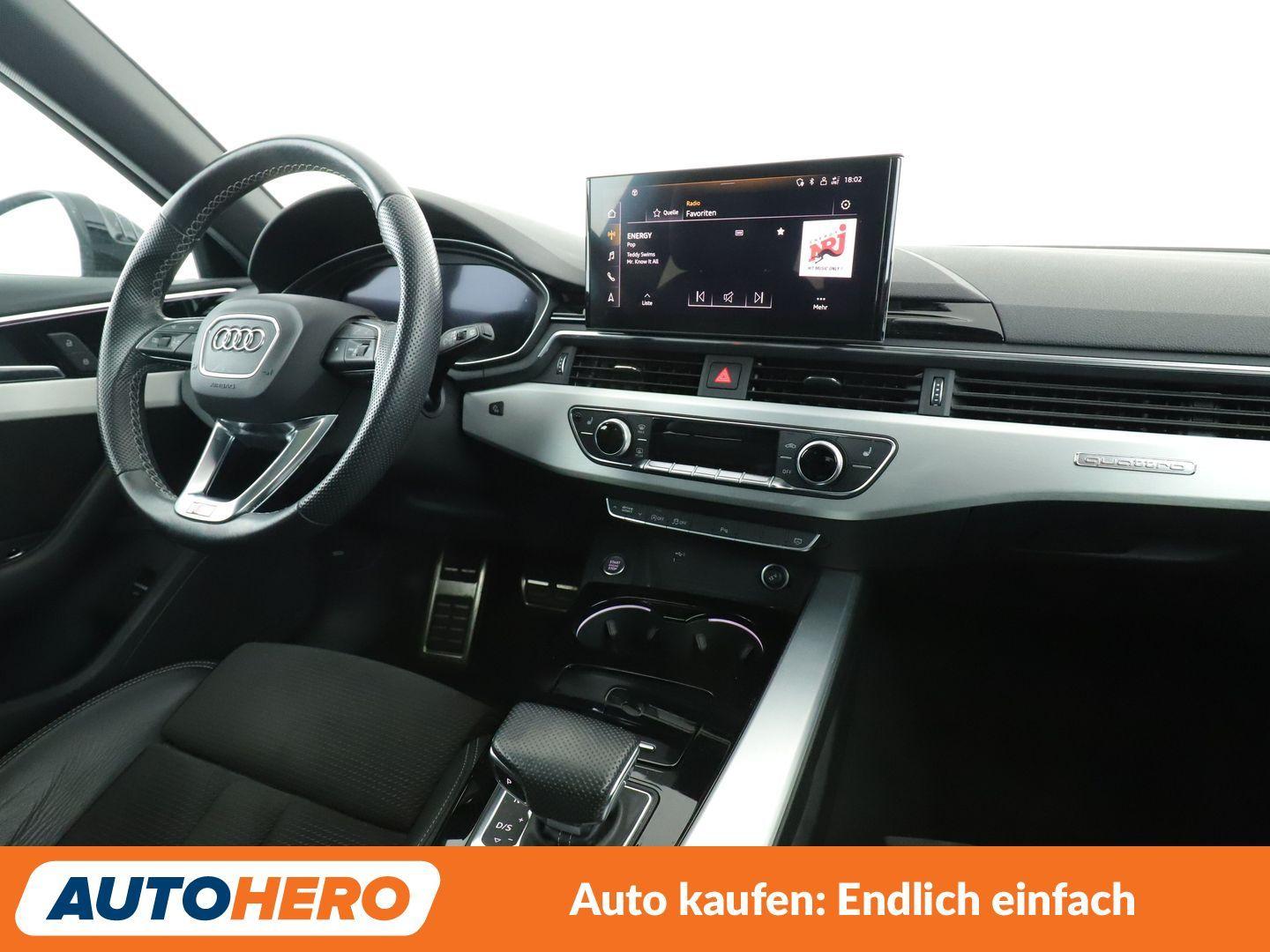 Audi A4 40 TFSI Mild-Hybrid quattro S line Aut.*NAVI*, миниатюра 12