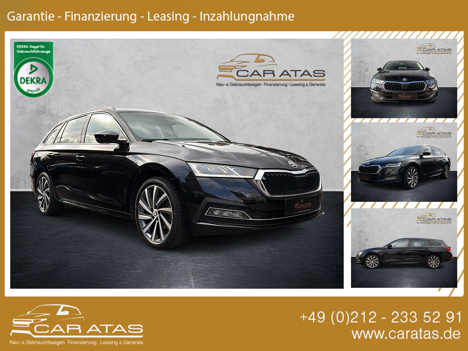 Fahrzeugabbildung SKODA Octavia 2.0 TDI HEAD UP AHK NAVI ACC PANO MEMORY
