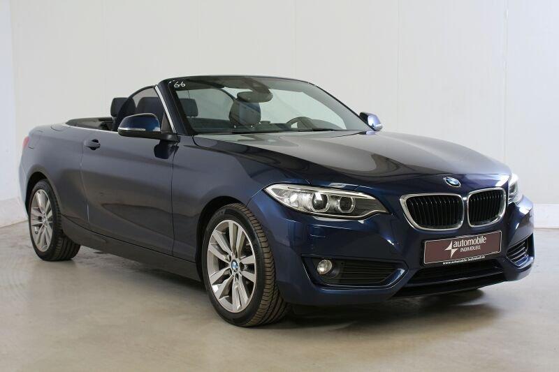 BMW 220d Cabrio Advant 1.Hd Navi H&K Xen Kamera PDC