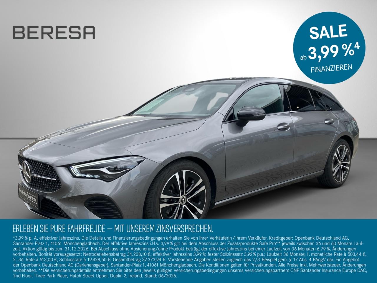 Mercedes-Benz CLA 180 SB Night Progressive LED Kamera Winter