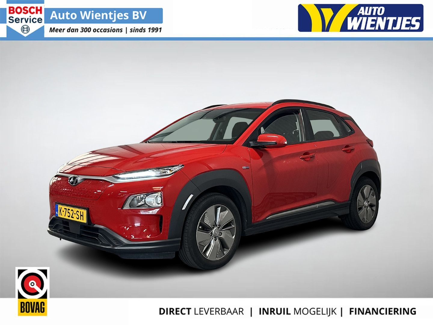 Hyundai Kona EV Comfort Smart 64kWh SOH 100% | kamera |