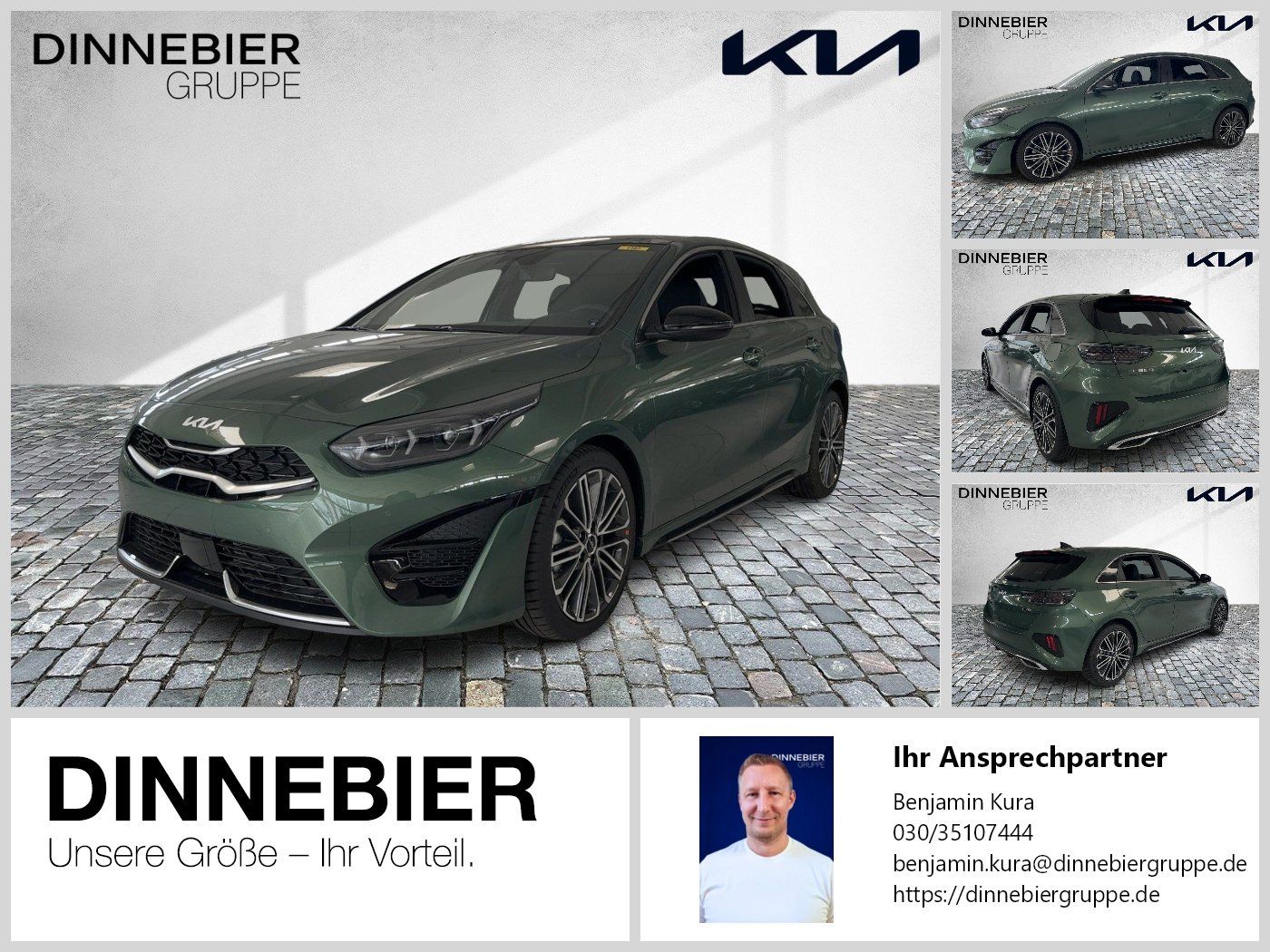 Kia cee'd GT-Line 1.5T Glasdach+LED+Kamera+Navi