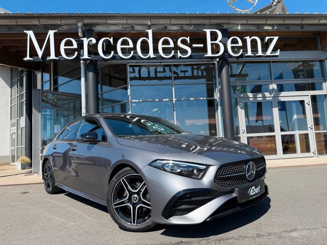 Mercedes-Benz A 200 Limousine AMG NIGHT+AHK+MEMORY+360°+Ambien